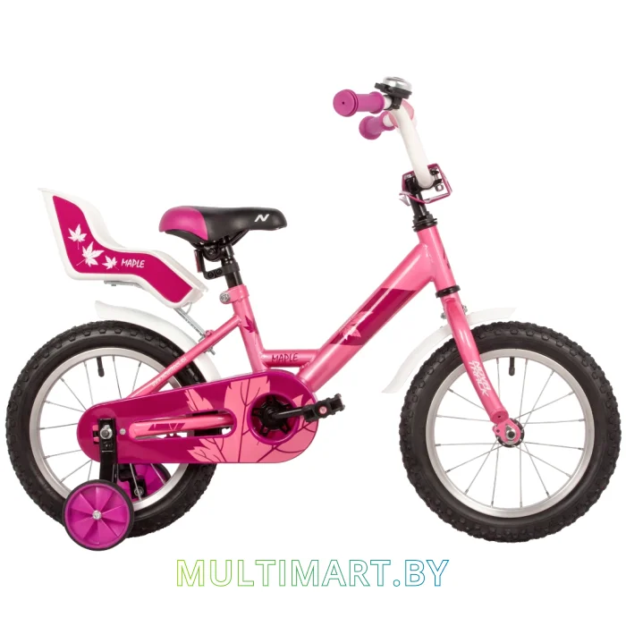 Детский велосипед Novatrack Maple 144MAPLE.PN22 (розовый, 2022)
